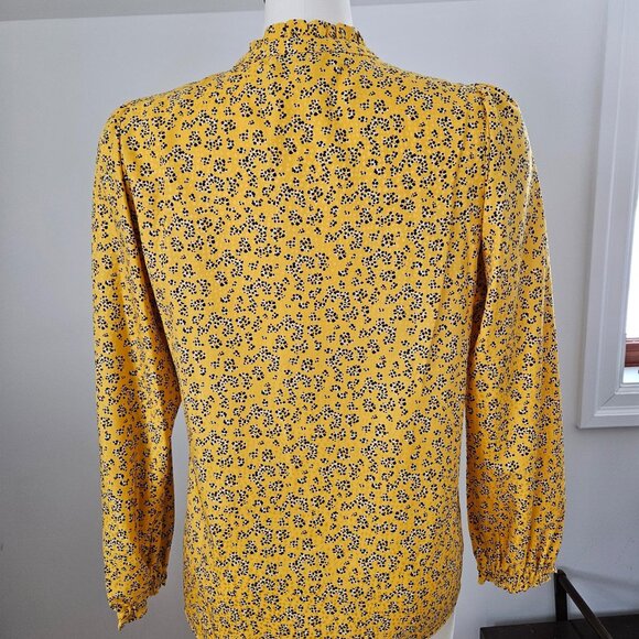 NWOT Karl Lagerfeld printed blouse - Picture 3 of 5